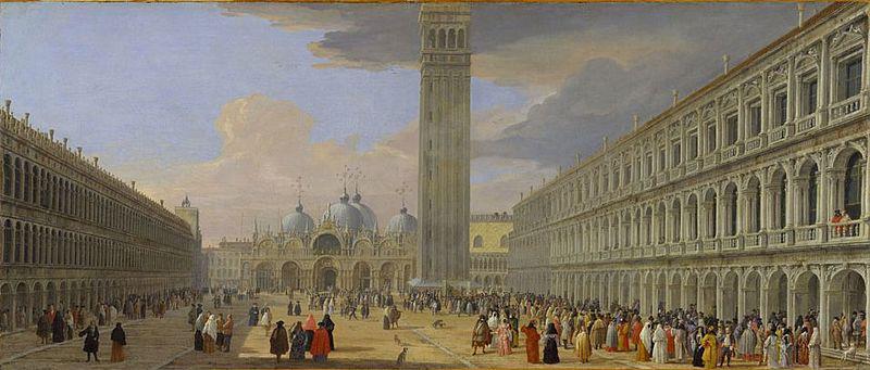 unknow artist Piazza San Marco oil painting image
